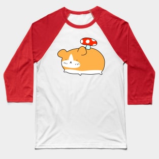 Mushroom Hamster Baseball T-Shirt